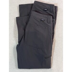 Lot of 2 Pair Patagonia Quandary Pants Forge Grey 55181 Men's Size 31x26 Hiking